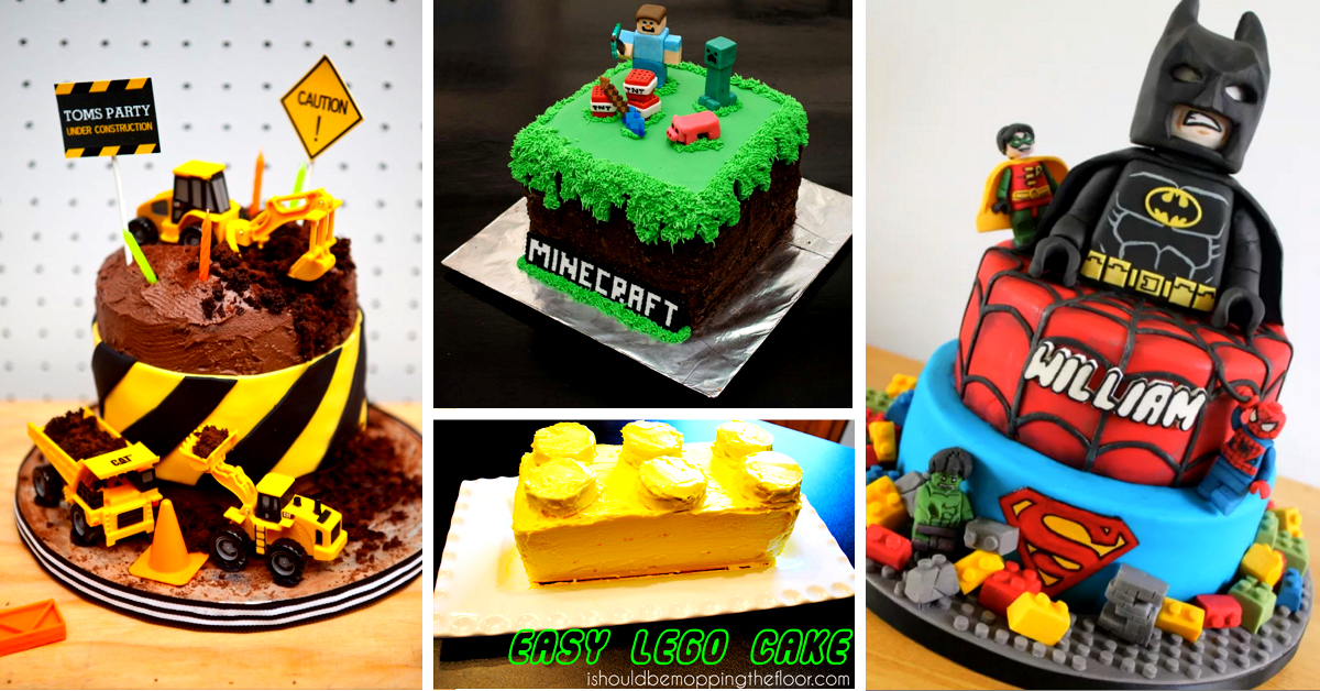 Birthday Cakes for Boys with Easy Recipes - Household Tips 
